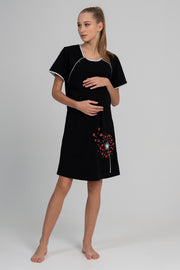 Woman Supreme Black Pregnant Tunic