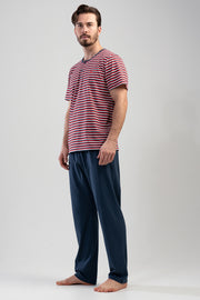 Man Red Pyjama Set