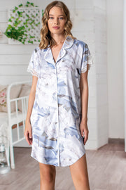Woman Satin Exclusive Lily Shirt