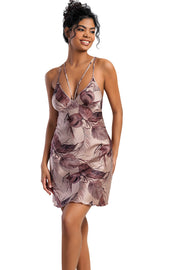 Woman Cream Satin Tunic
