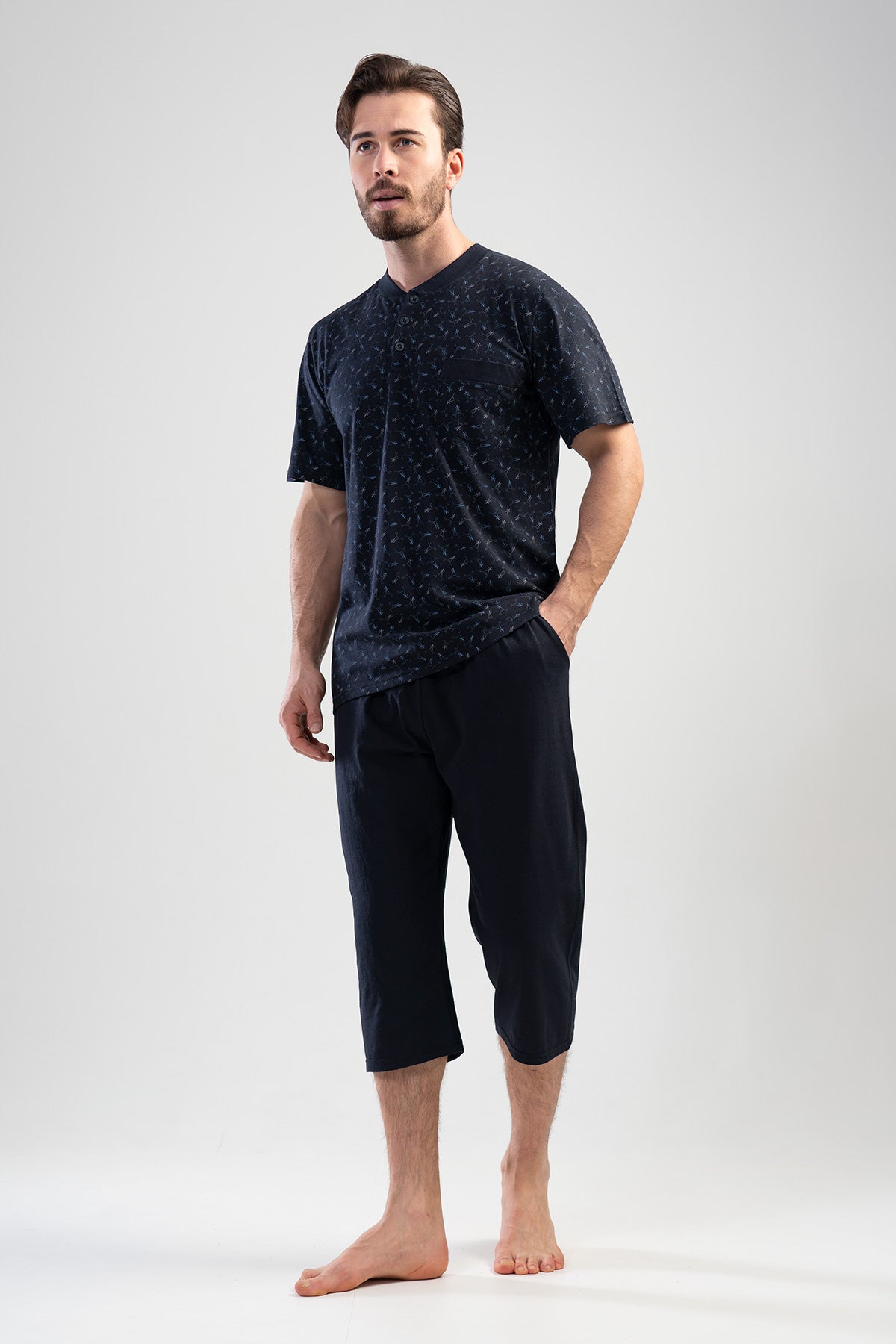 Man Big Size Rena Capri Set
