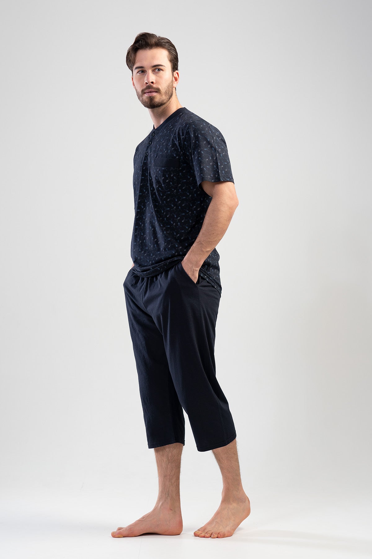 Man Big Size Rena Capri Set