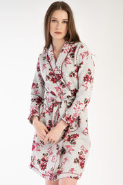 Woman Quilting Nelly Dressing Gown