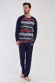 Man Supreme Peace Pocket Detail Pyjama Set
