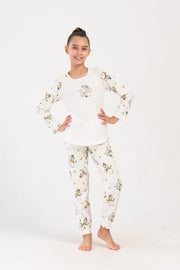 Kids' Girl Winter Supreme Raglan Long Sleeve Pyjama Set