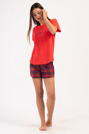 Woman Supreme Big Size Scare Short Set