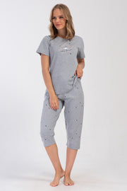 Woman Supreme Big Size Kanna Capri Set