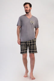 Man Supreme Big Size Suzet Short Set