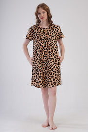 Woman Supreme Big Size Leopard Tunic