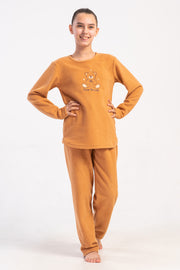 Kids' Girl Fleece Enjoy Yourself Pyjama Set