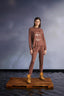 Çiçek Baskılı "Dream It Wish It!" Pijama Takımı TARÇIN L