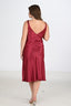 Aria's Closet 2li Bordo Sabahlık Takımı Bigsize 6229