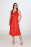 Aria's Closet 2li Kırmızı Sabahlık Takımı Bigsize 6226 KIRMIZI 2XL
