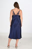 Aria's Closet 2li Lacivert Sabahlık Takımı Bigsize 6228