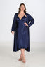 Aria's Closet 2li Lacivert Sabahlık Takımı Bigsize 6225 LACİVERT 2XL