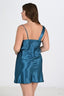 Aria's Closet Büyük Beden 2li Petrol Sabahlık Takımı Bigsize 6206