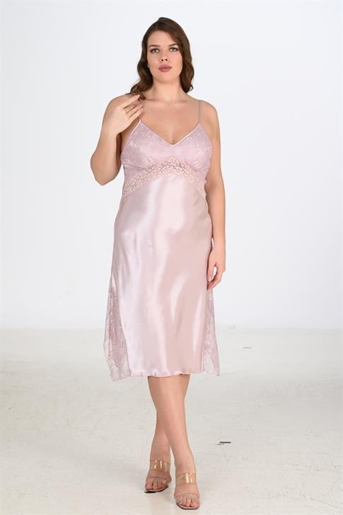 Aria's Closet 2'li Pudra Sabahlık Takımı Bigsize 6220