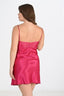 Aria's Closet 2'li Vişne Sabahlık Takımı Bigsize 6212 VİŞNE 2XL