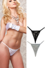 Aria's Closet 2'li Dantelli Fantezi String Tanga Görsel Standart
