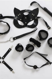 Aria's Closet Fantezi 7'li Harness Set Siyah Standart