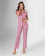 Aria's Closet 2'li Saten Pijama Takımı Görsel S
