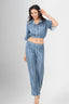 Aria's Closet 2'li Desenli Saten Pijama Takımı