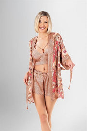 Aria's Closet 3'lü Şort Takımı Desenli Diğer S