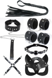 Aria's Closet Fantezi 7'li Harness Set Siyah Standart