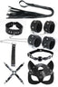 Aria's Closet Fantezi 7'li Harness Set Siyah Standart