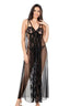 Aria's Closet Siyah Kısa Tül Gecelik SİYAH S