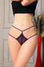 Aria's Closet Fantezi Dantelli 2 İpli Mor Tanga String Mor S/M