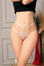 Aria's Closet Fantezi Dantelli 2 İpli Pembe Tanga String