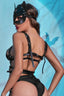 Aria's Closet Fantezi Kedi Maskeli Harness Set