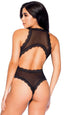 Aria's Closet Göğüs Dekolteli Fantezi Kadife Body