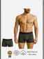 Aria's Closet Pamuklu Düz Antrasit Renk Erkek Boxer Antrasit M