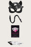 Aria's Closet Sexy Görselli Oyun Kartı Kama Sutra Kırbaç Maske Set Siyah Standart