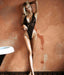 Aria's Closet Siyah Fantezi Dantel Body Siyah S/M