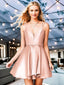 Aria's Closet Somon Askılı Fantezi Mini Elbise Somon M