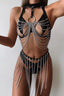 Aria's Closet Zincirli Alt Üst Fantezi Set Görsel Standart