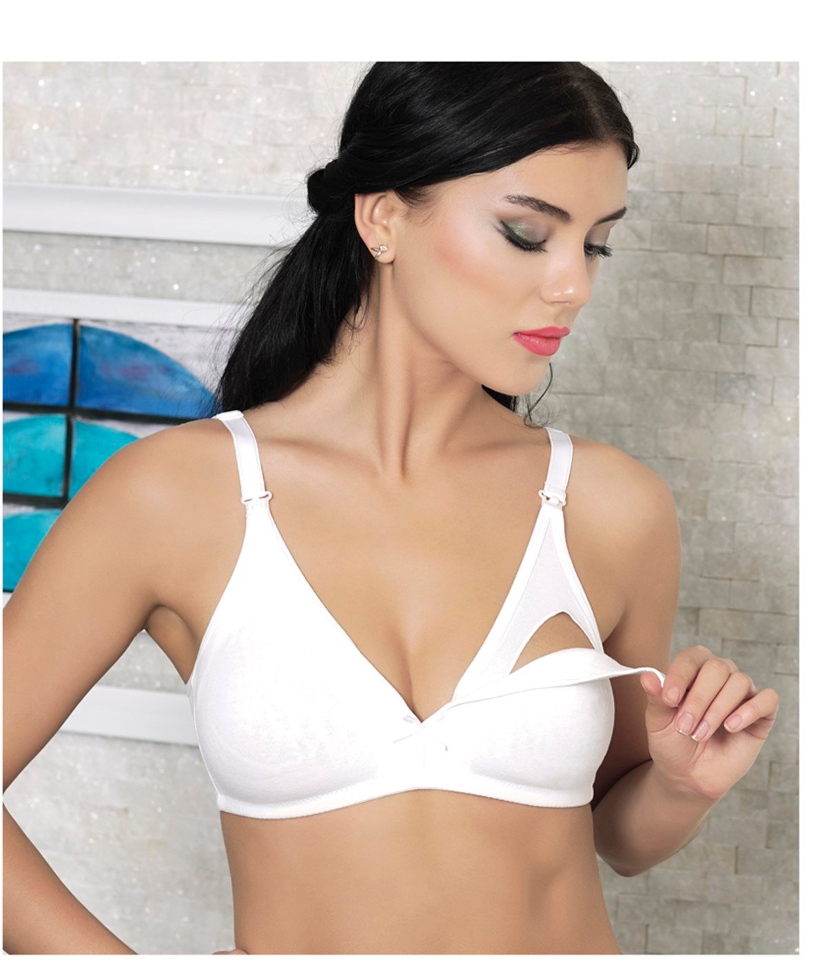 MOONLİGHT 10876 COTTON EMZİRME SÜTYENİ STD
