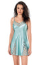 Aria's Closet Aqua Saten Gecelik AQUA S