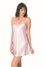 Aria's Closet Pembe Kısa Saten Gecelik PEMBE S