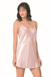 Aria's Closet Somon Kısa Saten Gecelik SOMON S
