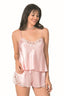 Aria's Closet Somon Saten Babydoll Şort Takımı SOMON S