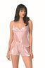 Aria's Closet Somon Saten Babydoll Şort Takımı SOMON S
