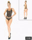 Aria's Closet Simli Dantel Büstiyer Takım Görsel XS