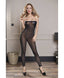 Aria's Closet Siyah Latexli Vücut Çorabı Siyah S-M